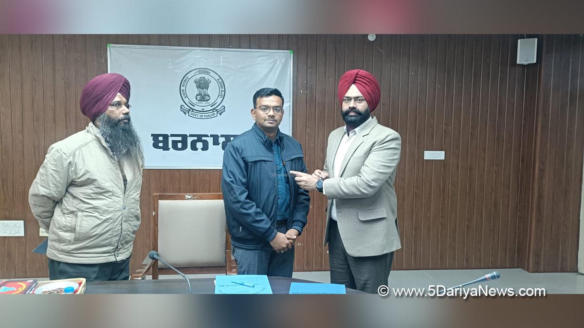 T Benith, DC Barnala, Deputy Commissioner Barnala, Barnala