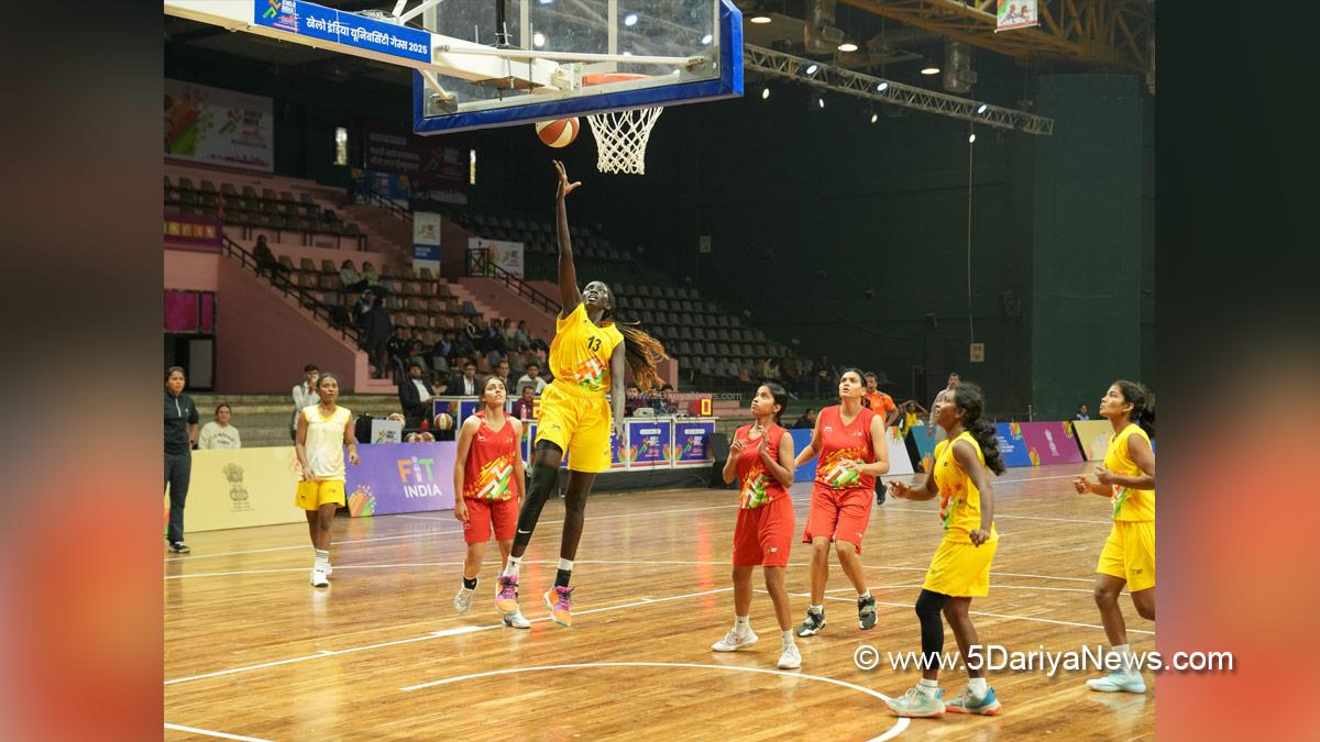 Sports News, Basketball, Khelo India University Games 2025, KIUG 2025