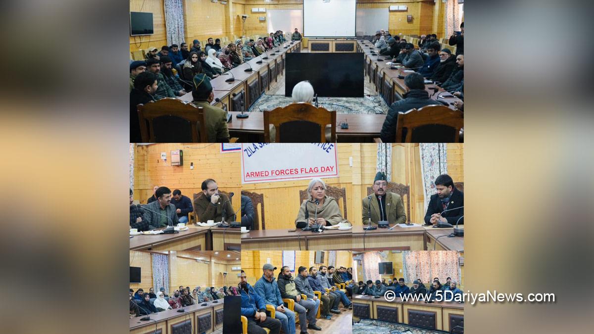 Indu Kanwal Chib, Bandipora, Deputy Commissioner Bandipora, Kashmir, Jammu And Kashmir, Jammu, District Administration Bandipora, Armed Forces Flag Day