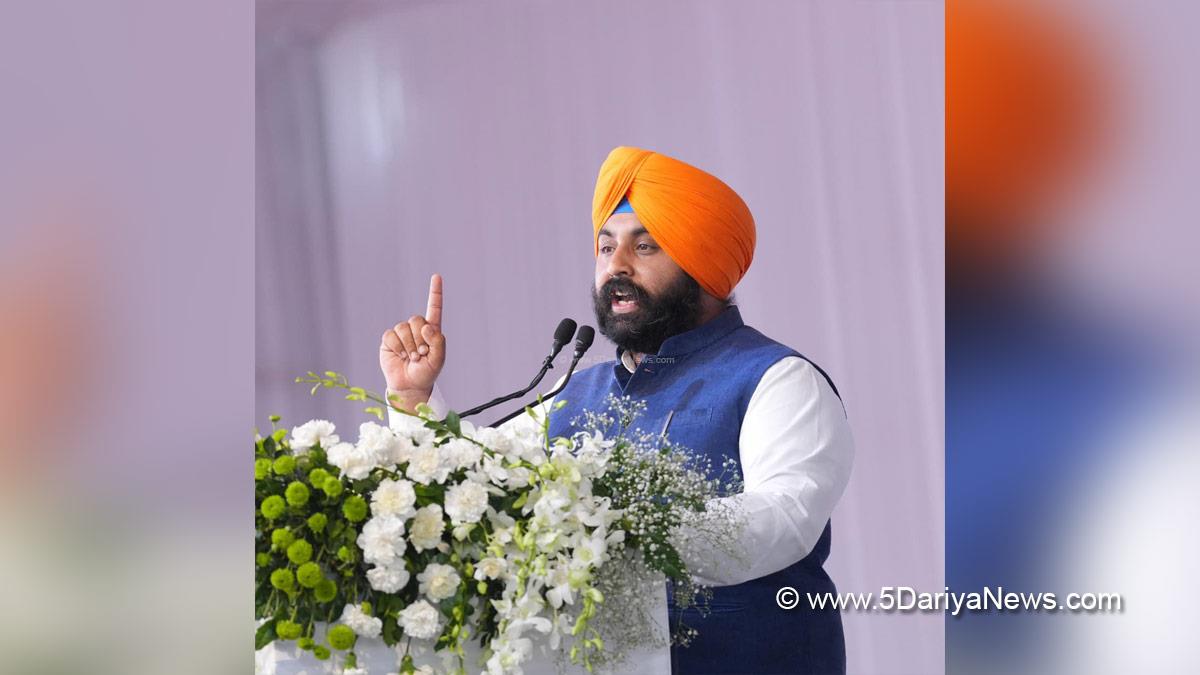 Harjot Singh Bains, AAP, Aam Aadmi Party, Aam Aadmi Party Punjab, AAP Punjab, Government of Punjab, Punjab Government