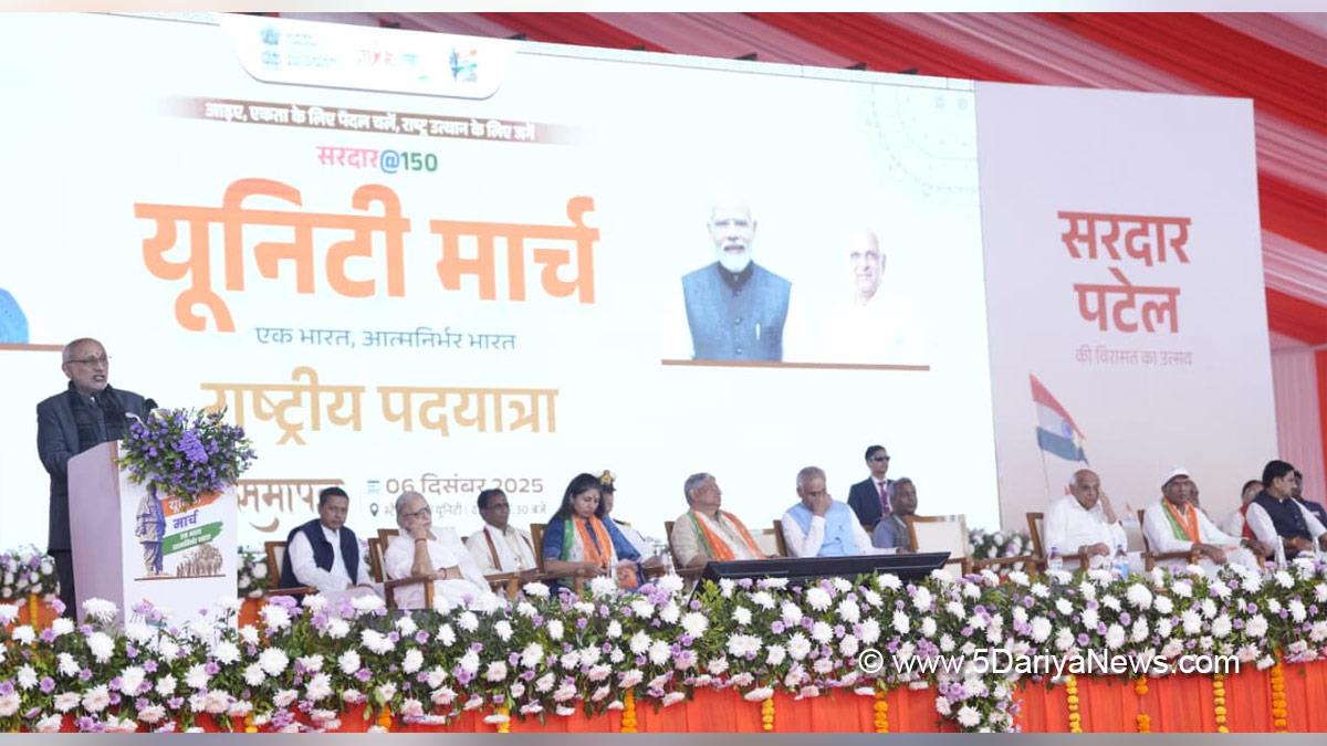 CP Radhakrishnan, Chandrapuram Ponnusami Radhakrishnan, Vice President of India, BJP, Bharatiya Janata Party, Bhupendra Patel, Chief Minister of Gujarat, Rajiv Ranjan Singh, Mansukh Mandaviya, Dr Mansukh Mandaviya, Raksha Khadse, Raksha Nikhil Khadse, Tokhan Sahu