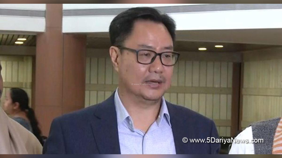 Kiren Rijiju, BJP, Bharatiya Janata Party, Union Minister of Parliamentary Affairs and Minority Affairs