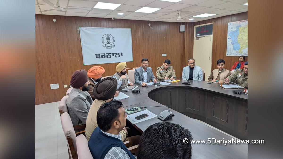 T Benith, DC Barnala, Deputy Commissioner Barnala, Barnala