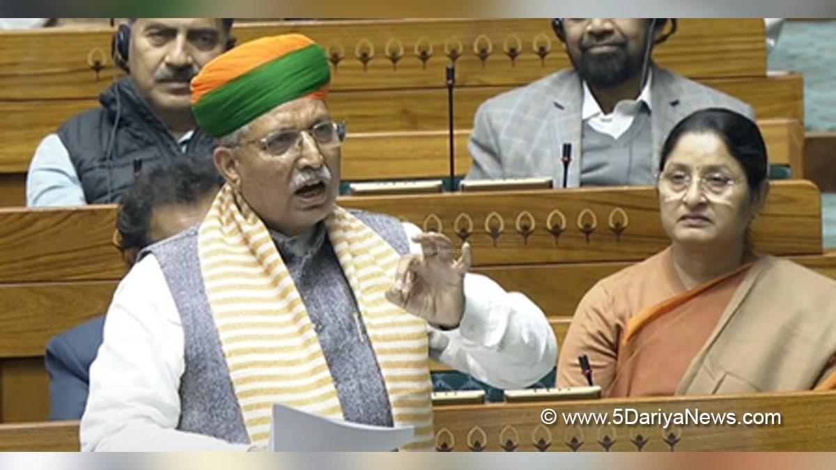 Arjun Ram Meghwal, Bharatiya Janata Party, BJP, Ministry of Law and Justice