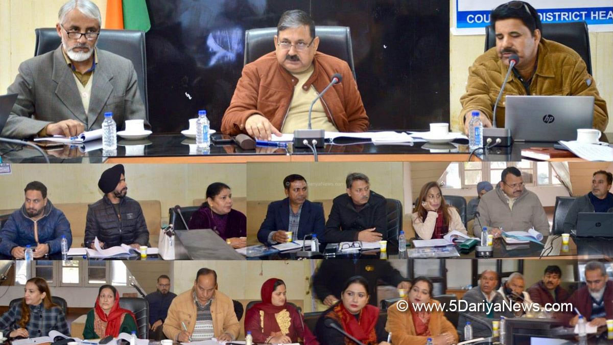 Ashok Kumar Sharma, Poonch, Deputy Commissioner Poonch, Kashmir, Jammu And Kashmir, Jammu, District Administration Poonch, National Immunization Day