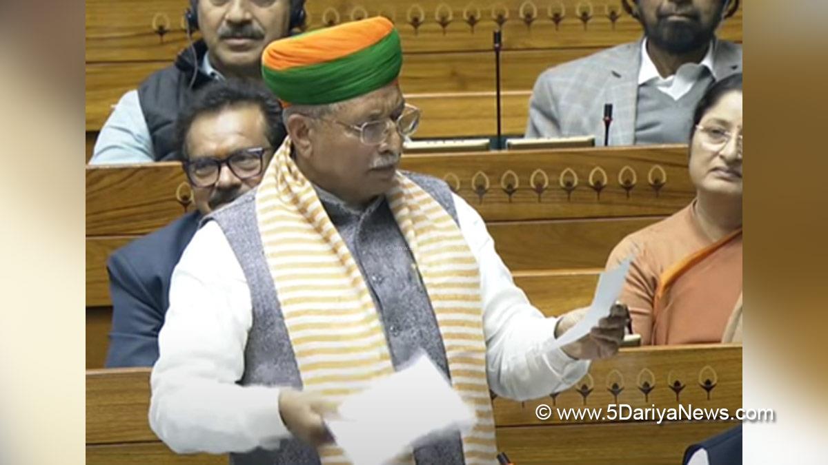 Arjun Ram Meghwal, Bharatiya Janata Party, BJP, Ministry of Law and Justice