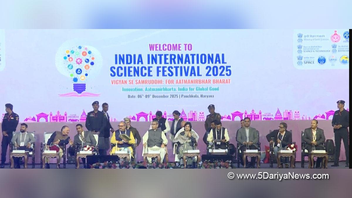 Prof Ashim Kumar Ghosh, Haryana, Haryana Governor, India International Science Festival, IISF 2025, Panchkula