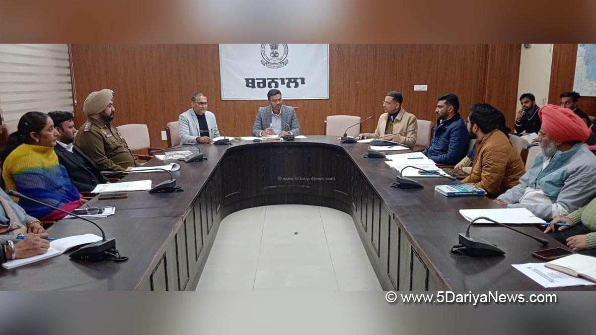 T Benith, DC Barnala, Deputy Commissioner Barnala, Barnala