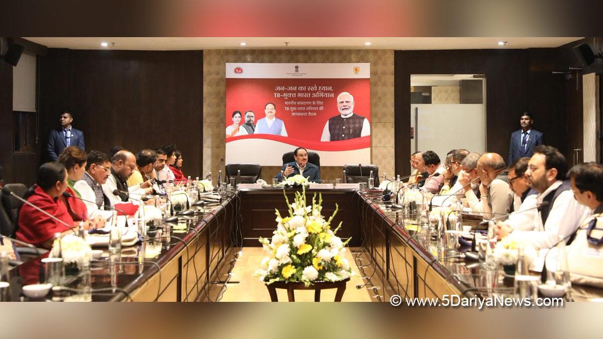 Jagat Prakash Nadda, JP Nadda, BJP, Bharatiya Janata Party, TB Mukt Bharat