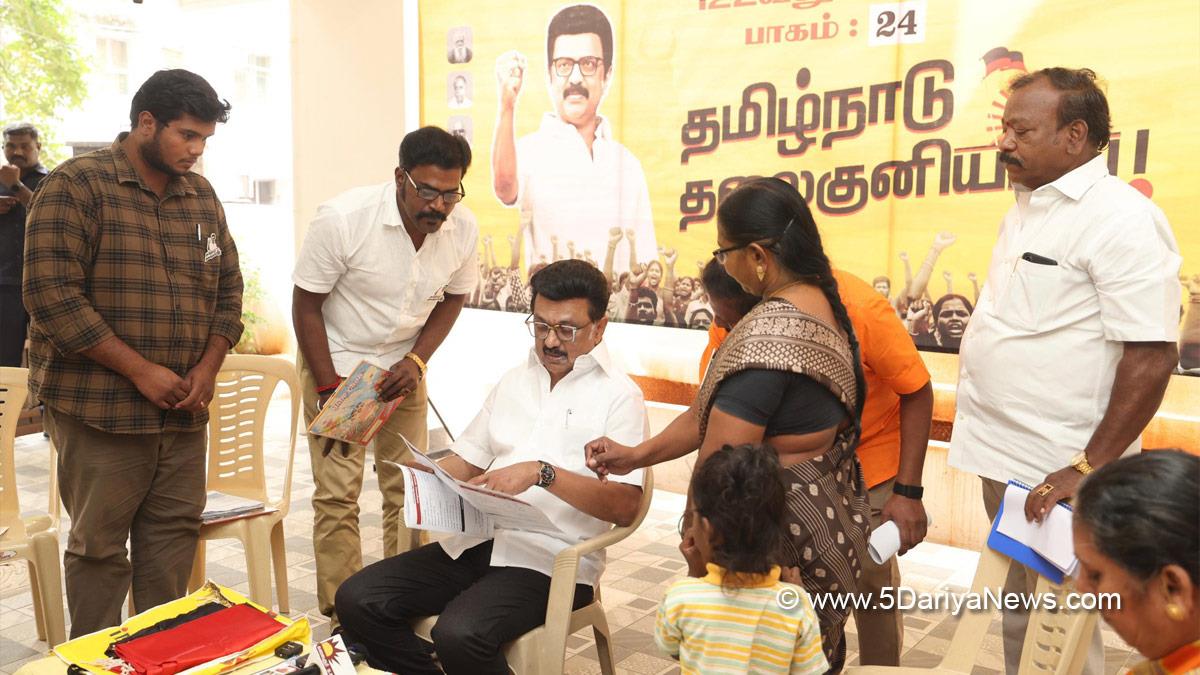 MK Stalin, Muthuvel Karunanidhi Stalin, Tamil Nadu Chief Minister, Chief Minister of Tamil Nadu, Chennai, Tamil Nadu