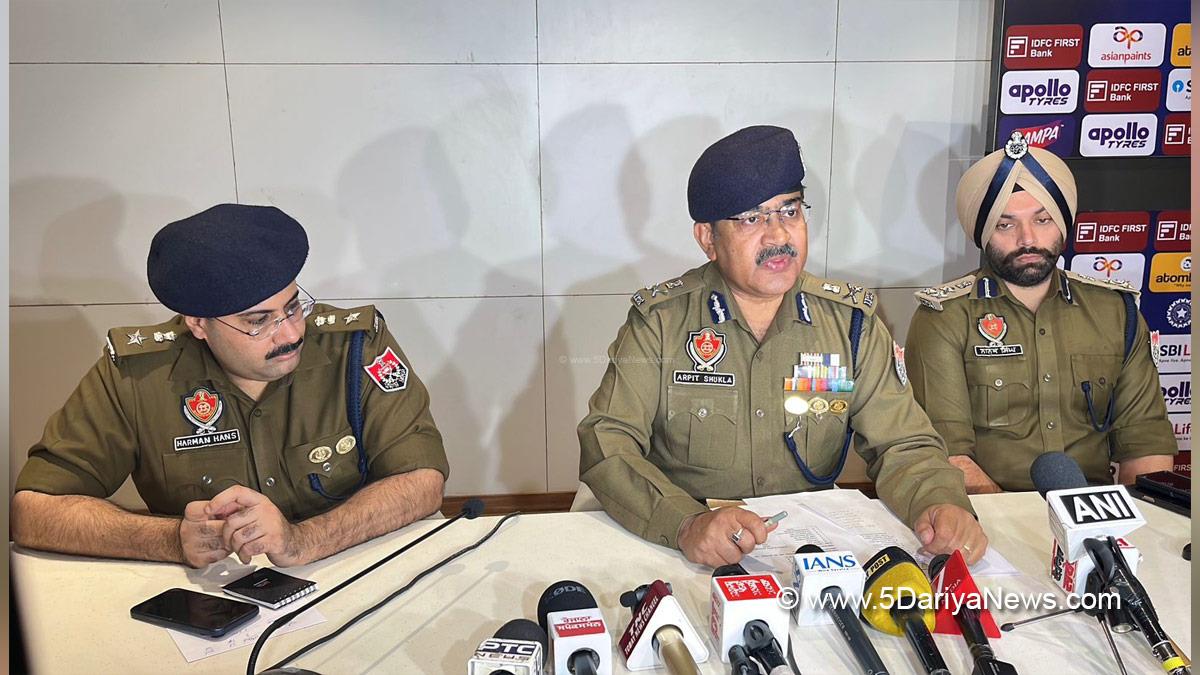 Arpit Shukla, Special Director General of Police, Special DGP Law and Order, Police, Punjab Police, Harmandeep Singh Hans, Nanak Singh, SAS Nagar, SAS Nagar Mohali, Mohali, Sahibzada Ajit Singh Nagar