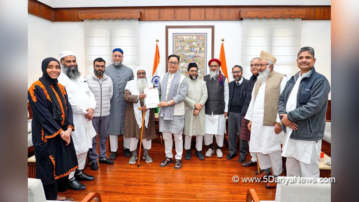 Kiren Rijiju, BJP, Bharatiya Janata Party, Union Minister of Parliamentary Affairs and Minority Affairs