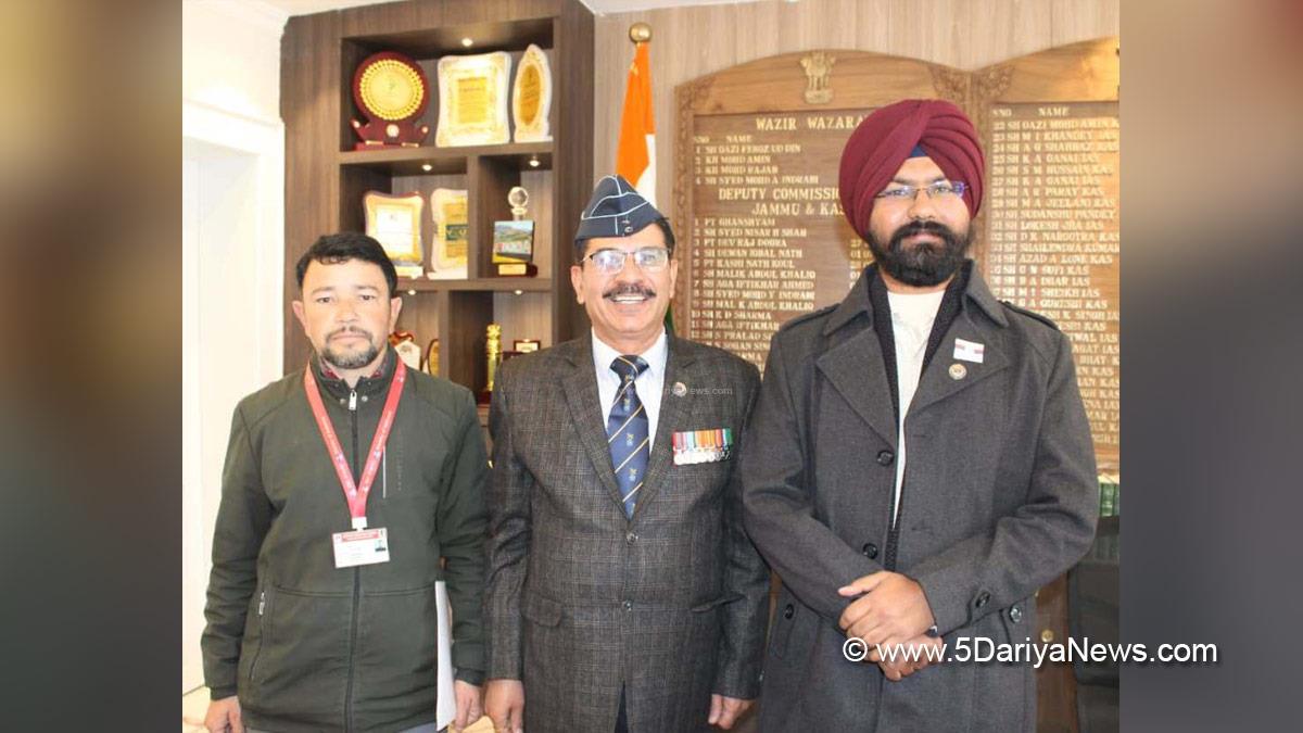 Harvinder Singh, Doda, Deputy Commissioner Doda, Kashmir, Jammu And Kashmir, Jammu, District Administration Doda, Armed Forces Flag Day