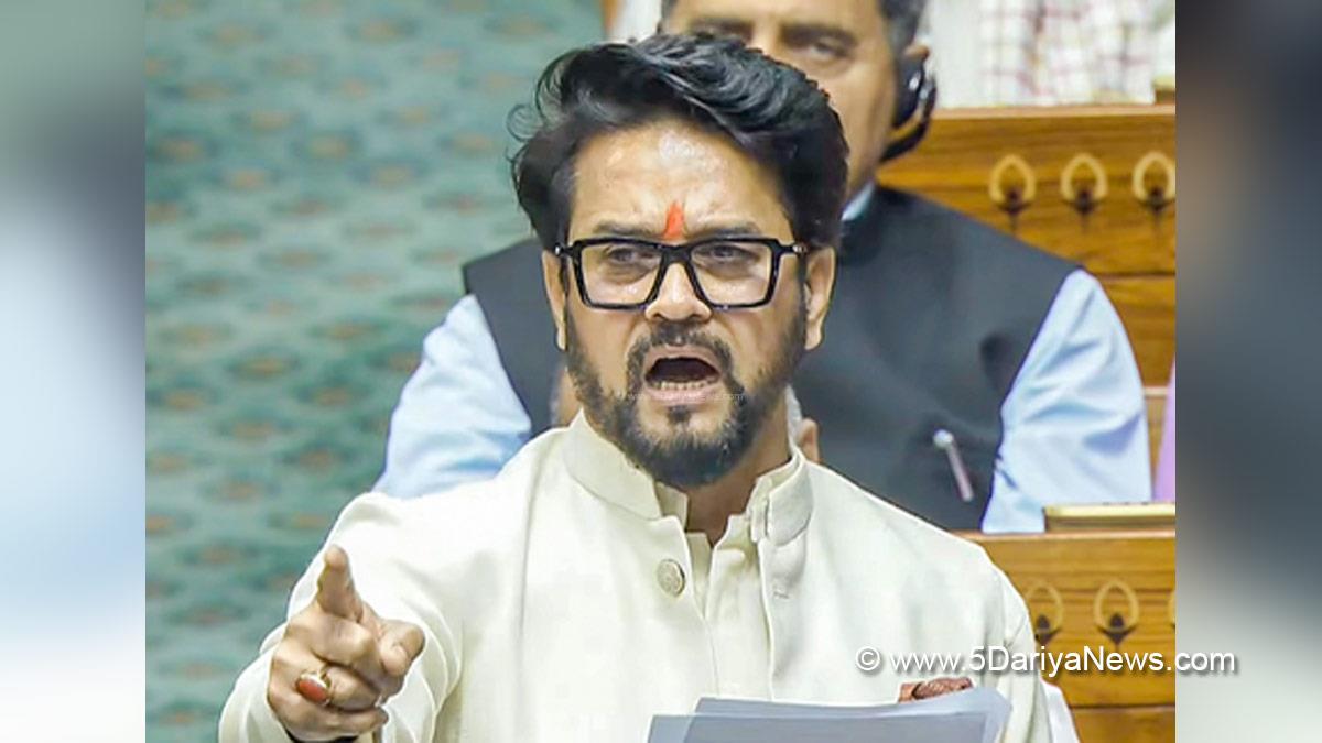 Anurag Thakur, Anurag Singh Thakur, BJP, Bharatiya Janata Party