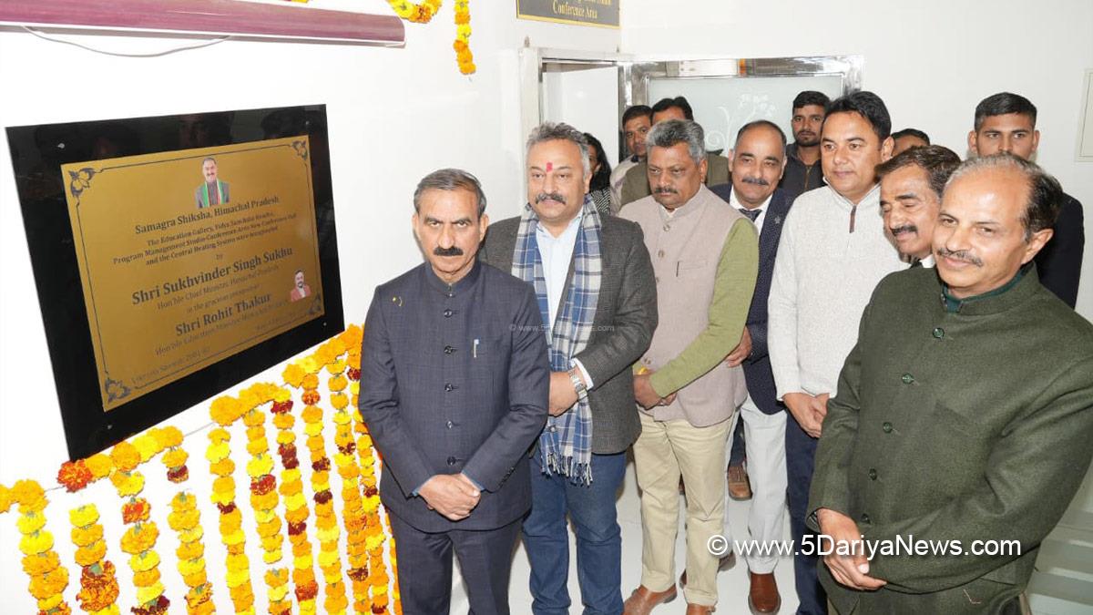 Sukhvinder Singh Sukhu, Thakur Sukhvinder Singh Sukhu, Himachal Pradesh, Himachal, Congress, Indian National Congress, Himachal Congress, Shimla, Chief Minister of Himachal Pradesh, Rohit Thakur