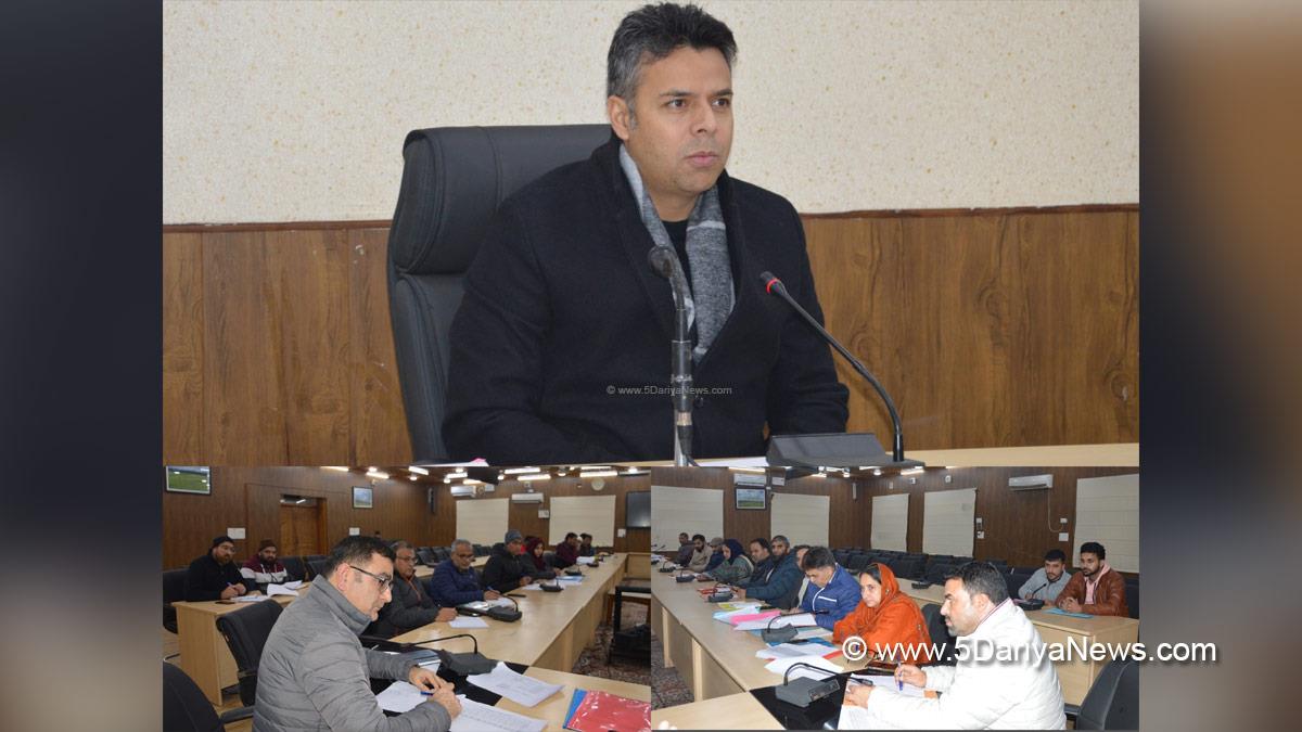 Dr Bilal Mohi Ud Din Bhat, Budgam, Deputy Commissioner Budgam, DC Budgam, Kashmir, Jammu And Kashmir, Jammu, District Administration Budgam, District Level Implementation Committee, DLIC