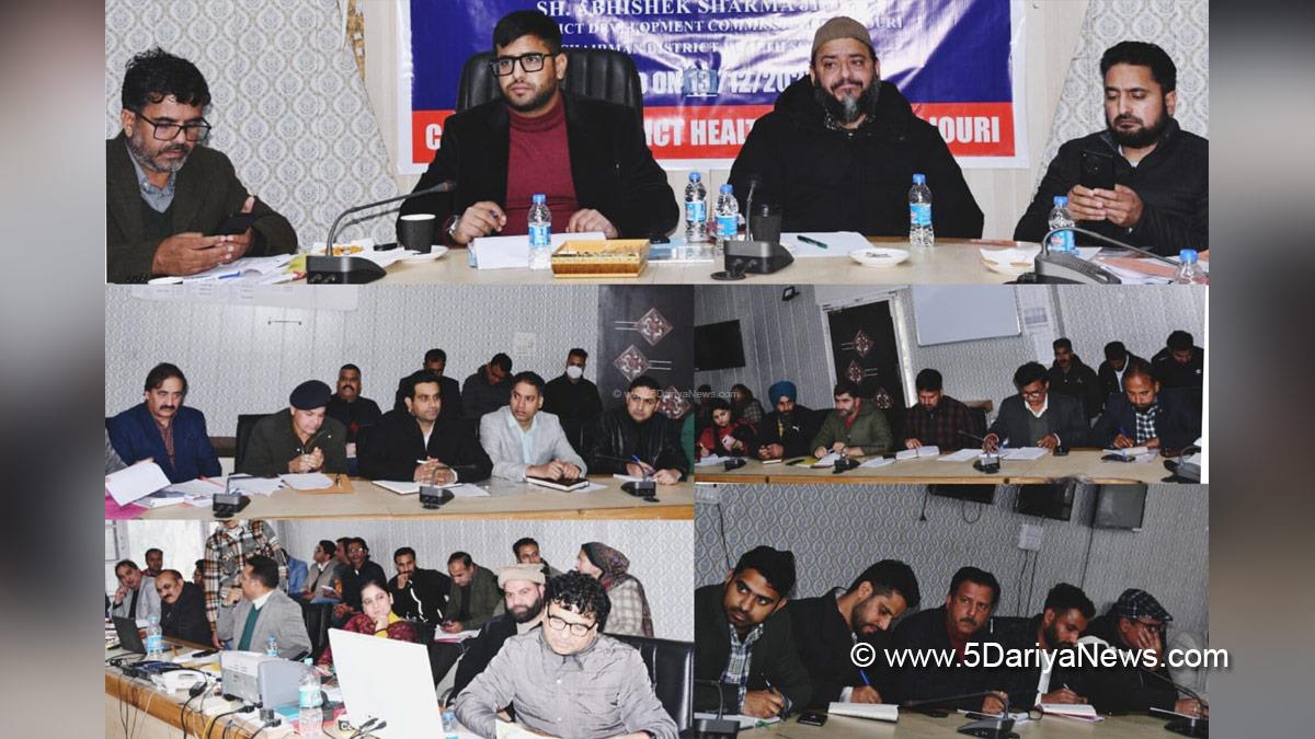 Abhishek Sharma, Rajouri, DC Rajouri, Deputy Commissioner Rajouri, Kashmir, Jammu And Kashmir, Jammu, District Administration Rajouri, Prashasan Gaon Ki Ore 2025, Good Governance Week, GGW
