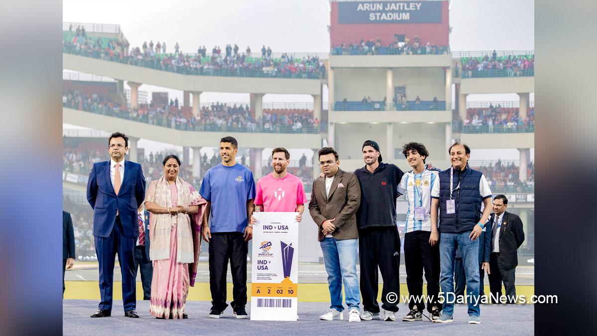 Rekha Gupta, Bharatiya Janata Party, BJP, BJP Delhi, Chief Minister of Delhi, Delhi CM, Sports News, Football, Lionel Messi, Jay Shah