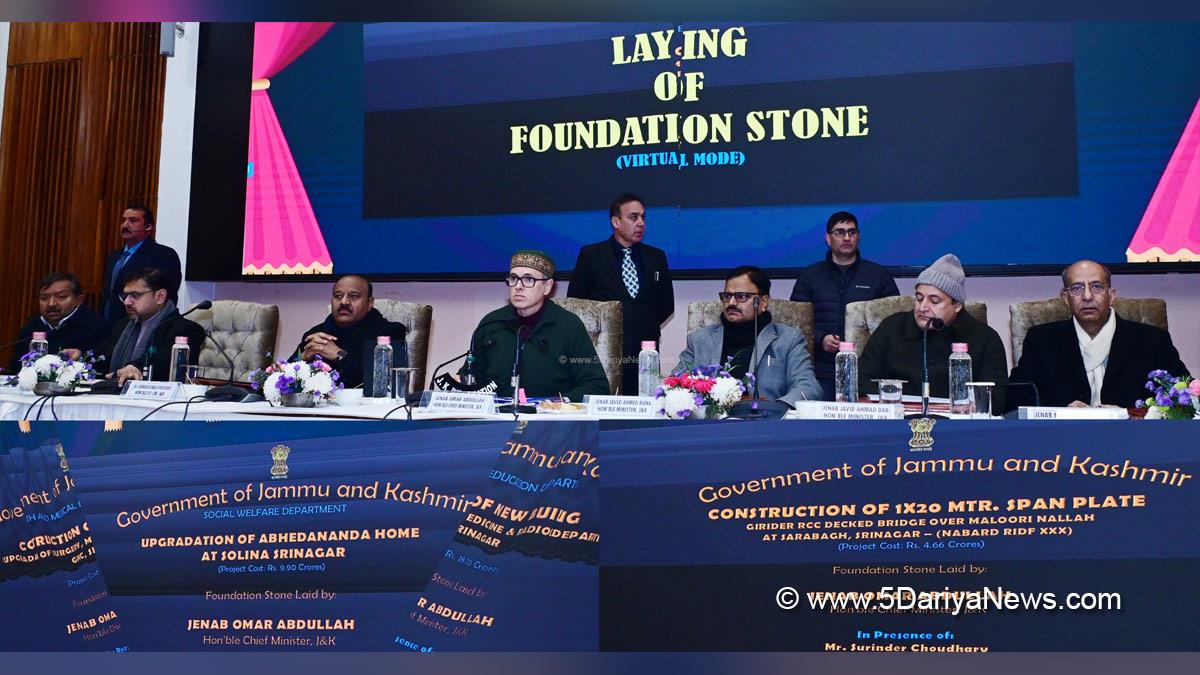 Omar Abdullah, Chief Minister of JK, Jammu and Kashmir National Conference, National Conference, Srinagar, Kashmir, Jammu And Kashmir, Jammu, Surinder Kumar Choudhary, Javed Ahmed Rana, Javed Rana, Javid Ahmad Dar, Javid Dar, Satish Sharma, Nasir Aslam Wani, Dheeraj Gupta