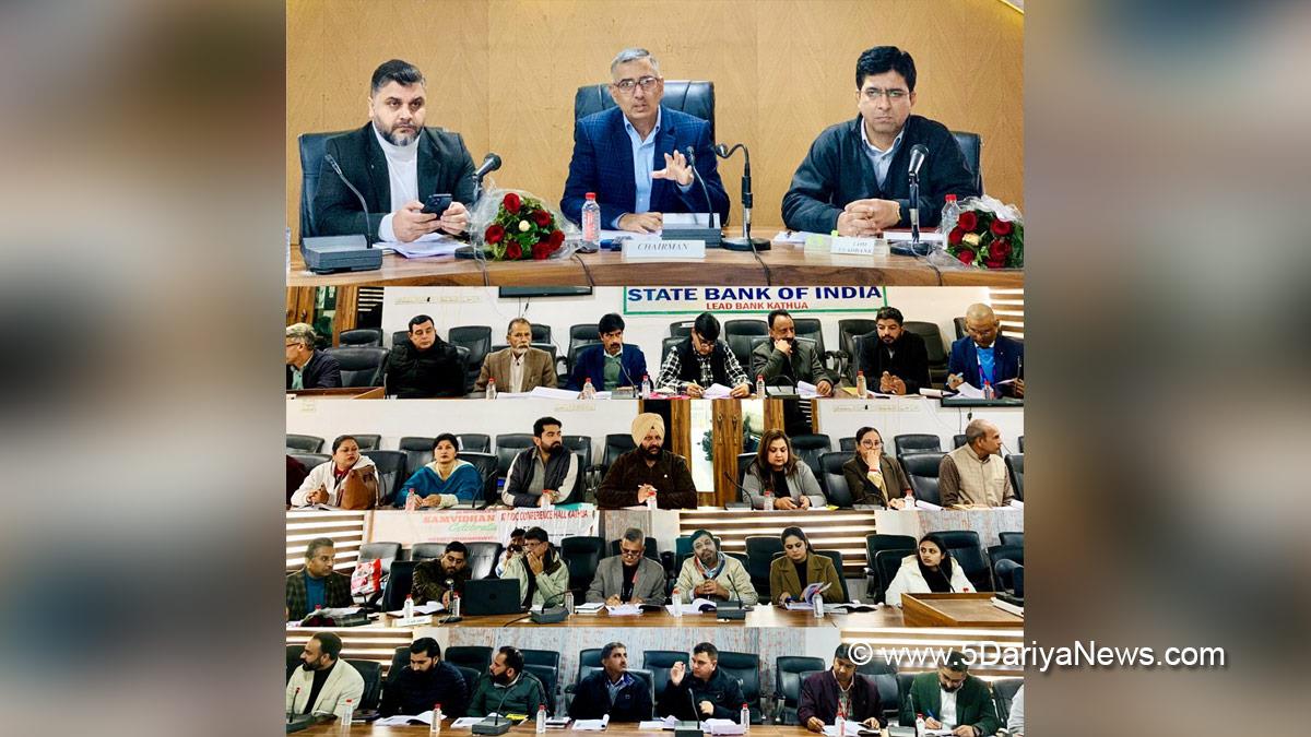 Rajesh Sharma, Rajesh Kumar Sharma, Kathua, DC Kathua, Deputy Commissioner Kathua, Kashmir, Jammu And Kashmir, Jammu, District Administration Kathua, District Consultative Committee, DCC, District Level Review Committee, DLRC