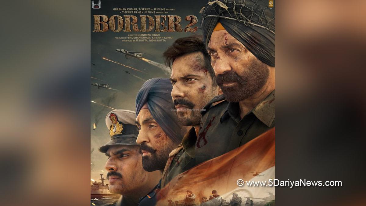 Sunny Deol, Bollywood, Entertainment, Mumbai, Actor, Cinema, Hindi Films, Movie, Mumbai News, Varun Dhawan, Diljit Dosanjh, Ahan Shetty, Border 2, Border 2 Teaser, Border 2 Movie Teaser