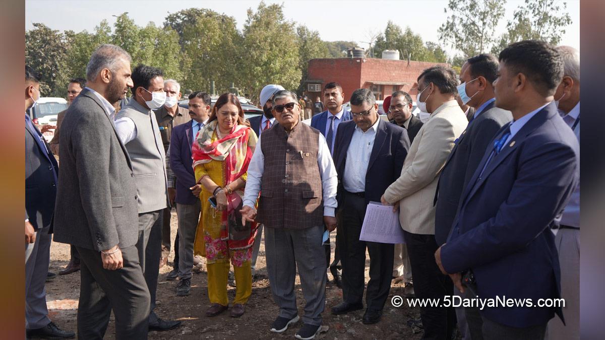 Gulab Chand Kataria, Governor of Punjab, Punjab Governor, Punjab Raj Bhavan, H Rajesh Prasad, Mandip Singh Brar, Nishant Kumar Yadav, Deputy Commissioner Chandigarh