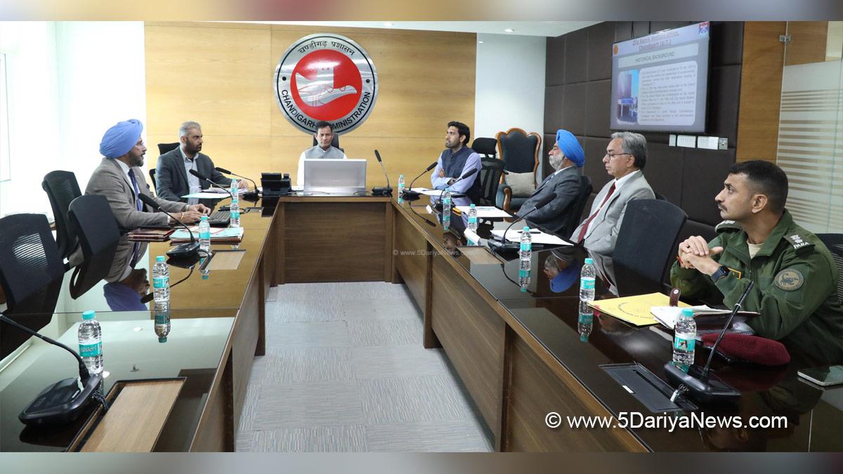 H Rajesh Prasad, Chief Secretary, Chief Secretary Chandigarh, UT Chandigarh, Mandip Singh Brar, Nishant Kumar Yadav