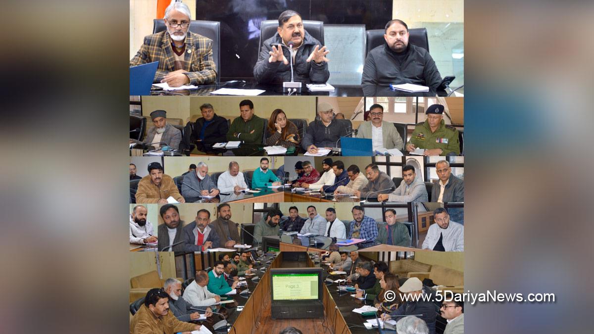Ashok Kumar Sharma, Poonch, Deputy Commissioner Poonch, Kashmir, Jammu And Kashmir, Jammu, District Administration Poonch, Good Governance Week 2025, Prashasan Gaon Ki Ore