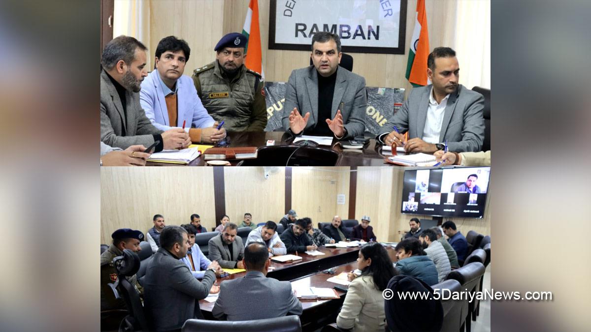 Mohammad Alyas Khan, Ramban, Deputy Commissioner Ramban, Kashmir, Jammu And Kashmir, Jammu, District Administration Ramban, Good Governance Week 2025, Prashasan Gaon Ki Ore