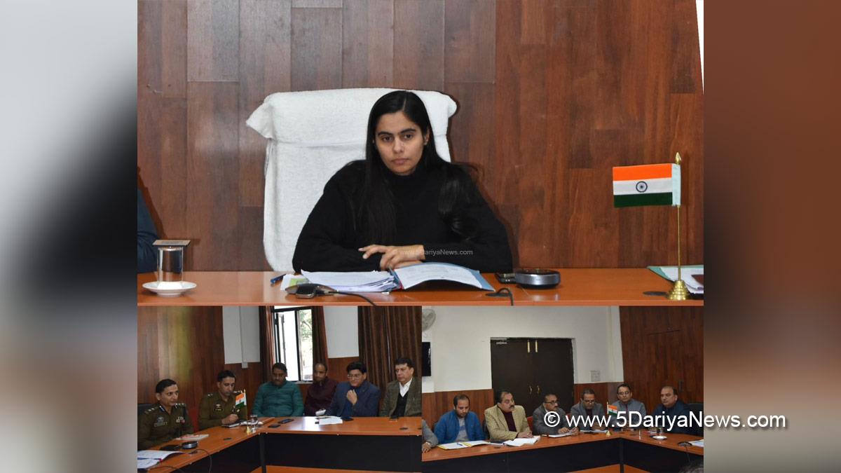 Nidhi Malik, Reasi, Deputy Commissioner Reasi, Kashmir, Jammu And Kashmir, Jammu, District Administration Reasi, Good Governance Week, Prashasan Gaon Ki Ore