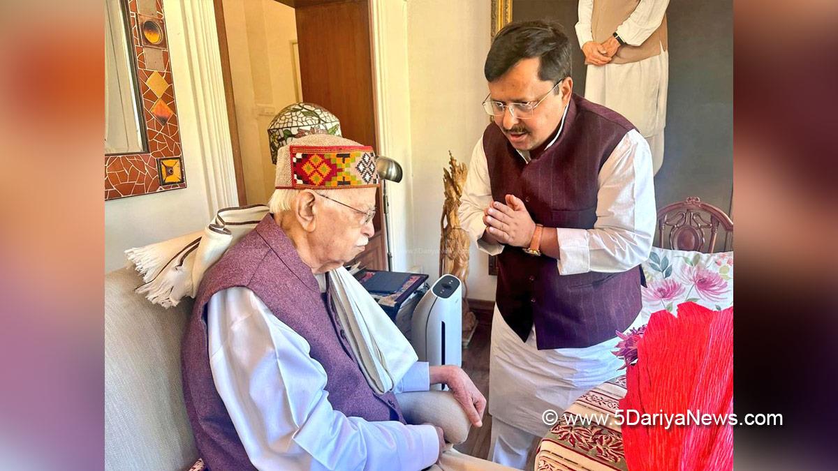 Nitin Nabin, BJP, Bharatiya Janata Party, LK Advani