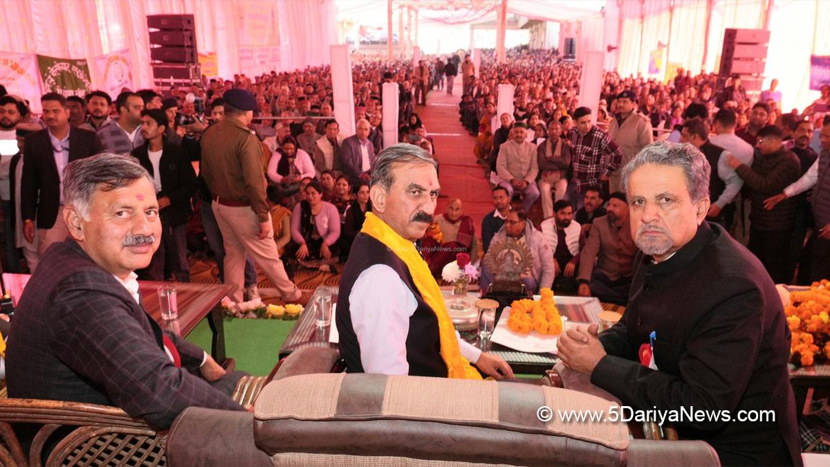 Sukhvinder Singh Sukhu, Thakur Sukhvinder Singh Sukhu, Himachal Pradesh, Himachal, Congress, Indian National Congress, Himachal Congress, Shimla, Chief Minister of Himachal Pradesh, Rajesh Dharmani