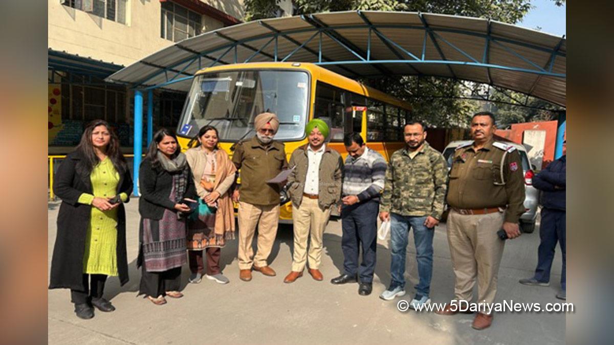 Safe School Vahan Policy, School, School Bus, Transport, School Buses, Safe School Transport Policy, Ludhiana