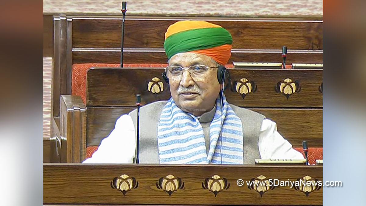 Arjun Ram Meghwal, Bharatiya Janata Party, BJP, Ministry of Law and Justice