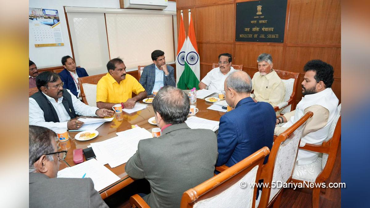 N Chandrababu Naidu, Nara Chandrababu Naidu, Chief Minister of Andhra Pradesh, Andhra Pradesh, Telugu Desam Party, TDP, CR Paatil, Chandrakant Raghunath Paatil, Union Minister for Jal Shakti, BJP, Bharatiya Janata Party, Kinjarapu Rammohan Naidu, Kinjarapu Ram Mohan Naidu, Ram Mohan Naidu