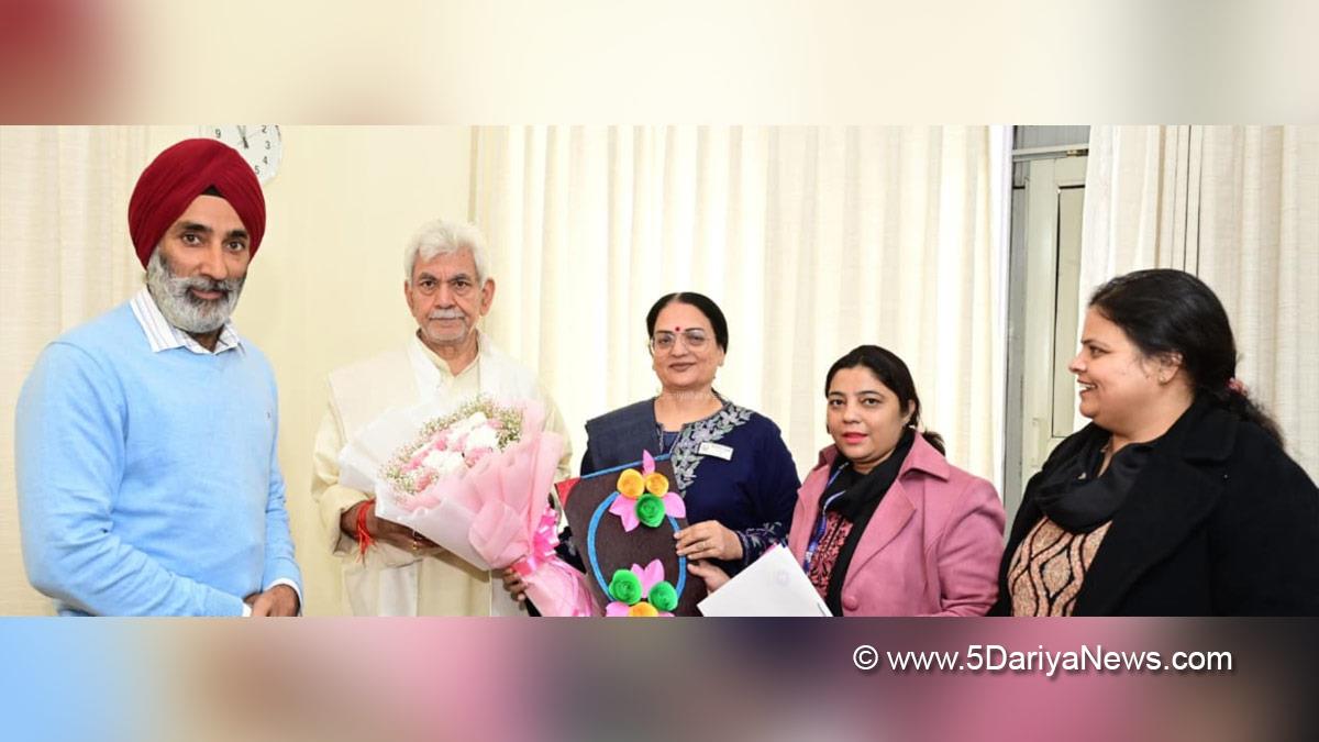 Manoj Sinha, Lieutenant Governor JK, Raj Bhavan, Jammu, Srinagar, Kashmir, Jammu And Kashmir, Harpreet Singh