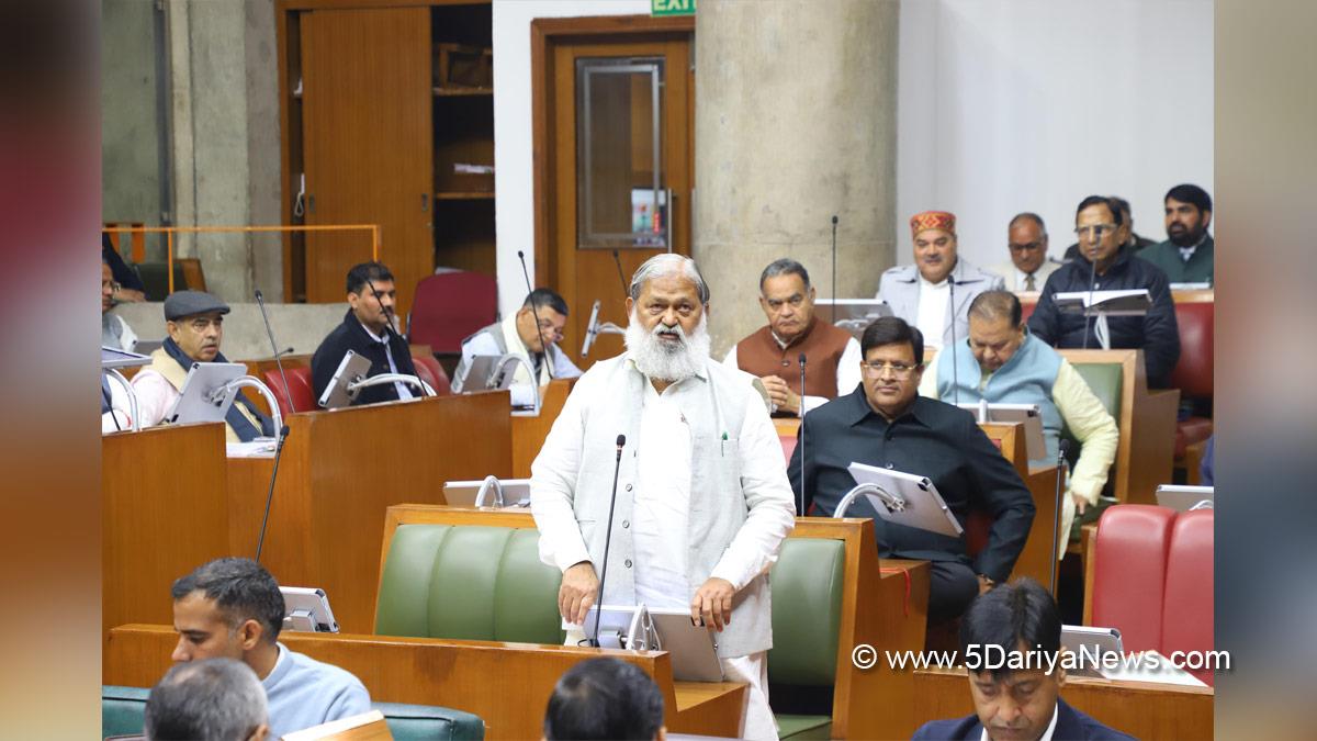 Anil Vij, Haryana, Ambala, Bharatiya Janata Party, BJP, BJP Haryana, Haryana Vidhan Sabha