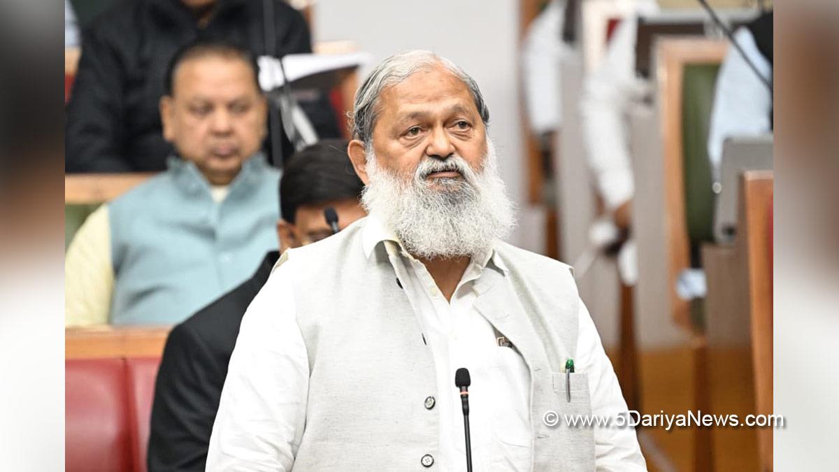 Anil Vij, Haryana, Ambala, Bharatiya Janata Party, BJP, BJP Haryana, Haryana Vidhan Sabha