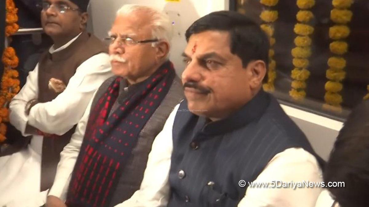 Manohar Lal Khattar, Union Minister of Power and Minister of Housing and Urban Affairs, Ministry of Power and Minister of Housing and Urban Affairs, BJP, Bharatiya Janata Party, Dr Mohan Yadav, Chief Minister of Madhya Pradesh