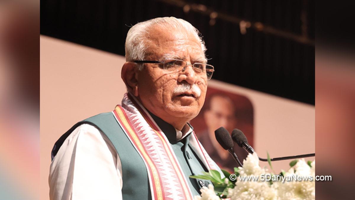 Manohar Lal Khattar, Union Minister of Power and Minister of Housing and Urban Affairs, Ministry of Power and Minister of Housing and Urban Affairs, BJP, Bharatiya Janata Party