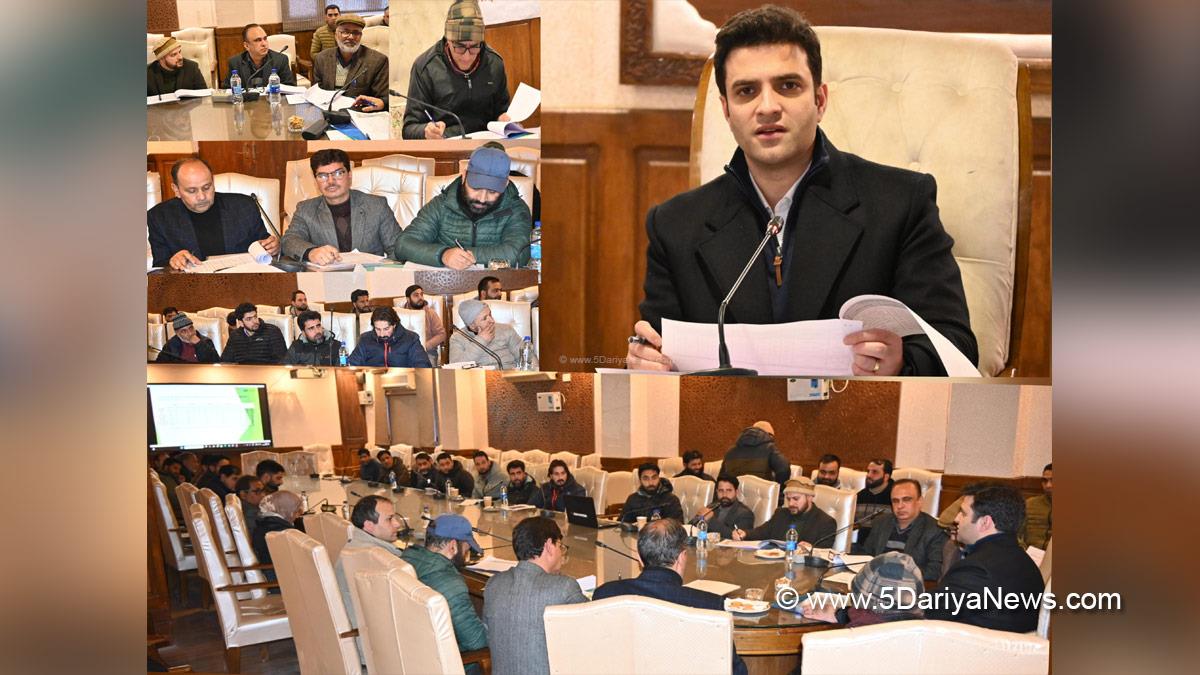 Athar Aamir Khan, Kulgam, Deputy Commissioner Kulgam, Kashmir, Jammu And Kashmir, Jammu, District Administration Kulgam, District Level Review Committee, DLRC, District Consultative Committee, DCC