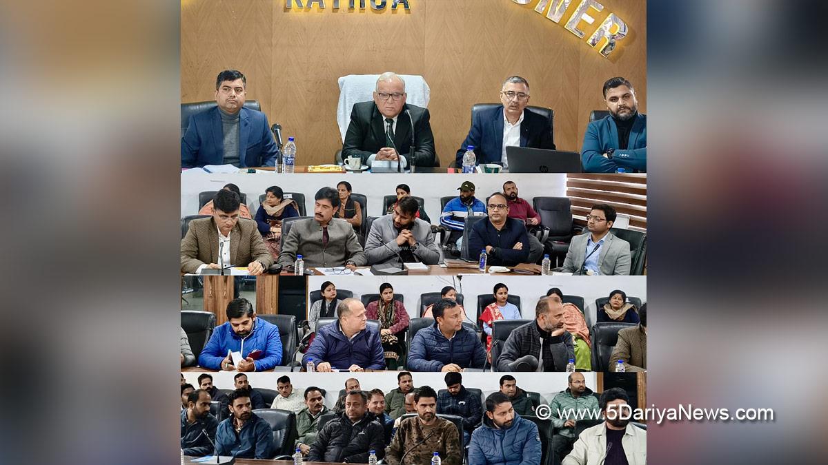 Rajesh Sharma, Rajesh Kumar Sharma, Kathua, DC Kathua, Deputy Commissioner Kathua, Kashmir, Jammu And Kashmir, Jammu, District Administration Kathua, Good Governance Week