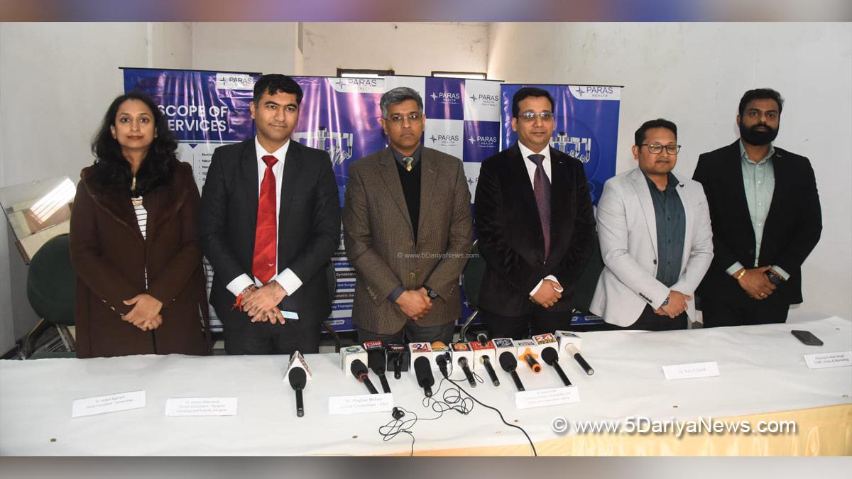 Health, Dr Pankaj Mittal, Paras Health, Paras Health Panchkula, Panchkula, Haryana