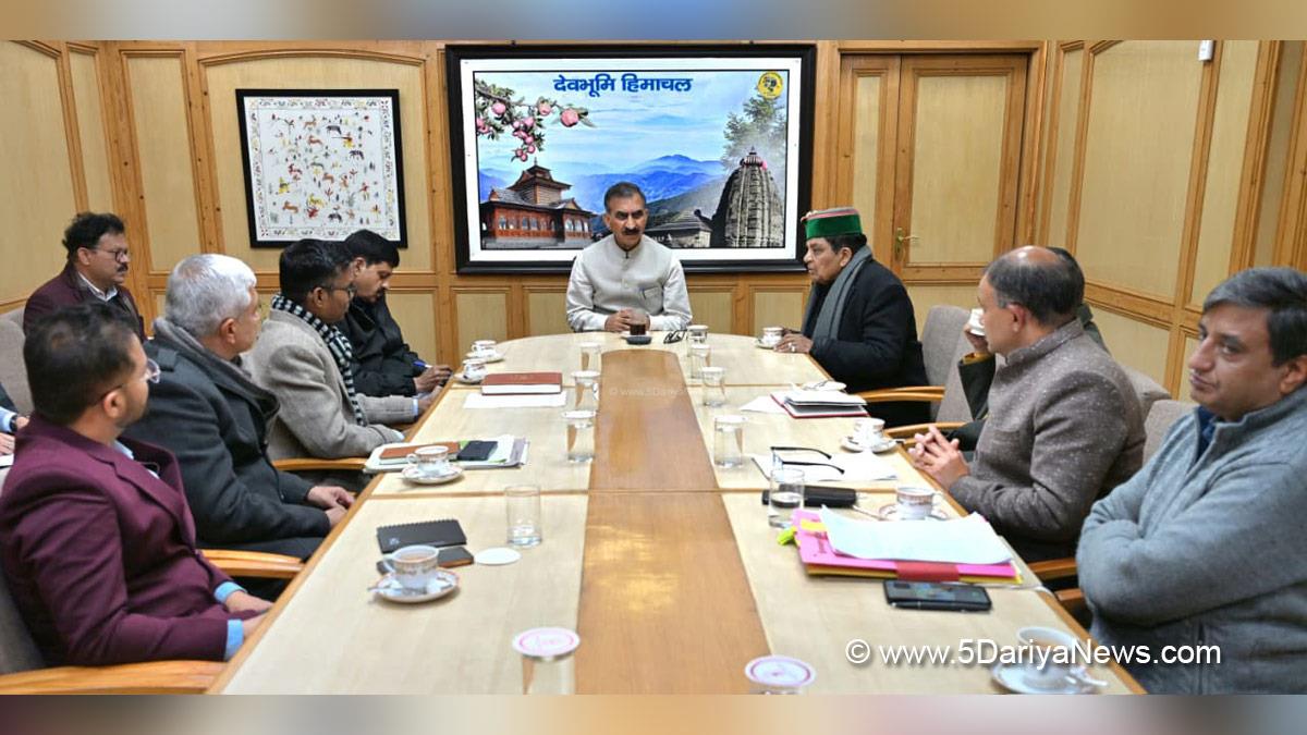 Sukhvinder Singh Sukhu, Thakur Sukhvinder Singh Sukhu, Himachal Pradesh, Himachal, Congress, Indian National Congress, Himachal Congress, Shimla, Chief Minister of Himachal Pradesh, Dr Dhani Ram Shandil