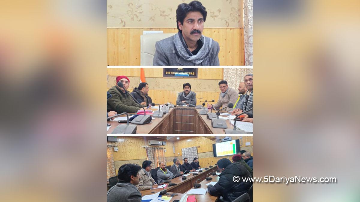 Syeed Fakhrudin Hamid, Anantnag, DC Anantnag, Deputy Commissioner Anantnag, SF Hamid, Kashmir, Jammu And Kashmir, Jammu, District Administration Anantnag