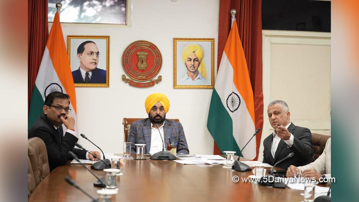 Bhagwant Mann, Bhagwant Singh Mann, AAP, Aam Aadmi Party, Aam Aadmi Party Punjab, AAP Punjab, Government of Punjab, Punjab Government, Punjab, Chief Minister Of Punjab, KAP Sinha, Chief Secretary, Chief Secretary of Punjab