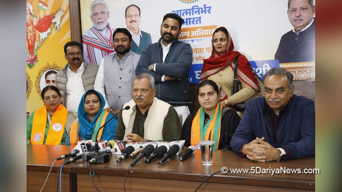 Jatinder Pal Malhotra, Jitender Pal Malhotra, BJP Chandigarh, Bharatiya Janata Party, BJP, Sanjay Tandon