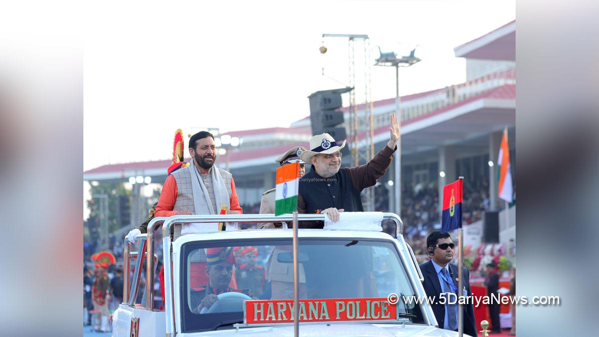Amit Shah, Union Home Minister, BJP, Bharatiya Janata Party, Minister of Cooperation, Nayab Singh Saini, Haryana, Haryana Chief Minister, Chief Minister of Haryana, BJP Haryana
