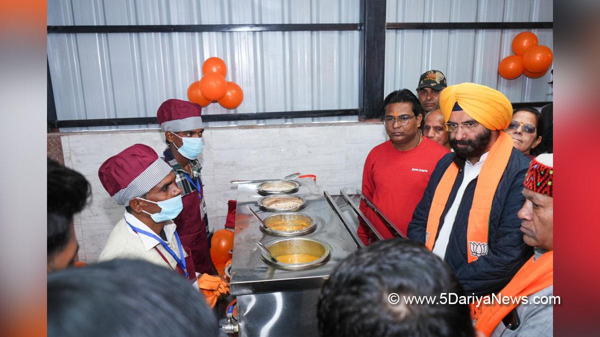 Manjinder Singh Sirsa, Bharatiya Janata Party, BJP, BJP Delhi, Pankaj Kumar Singh, Atal Canteens