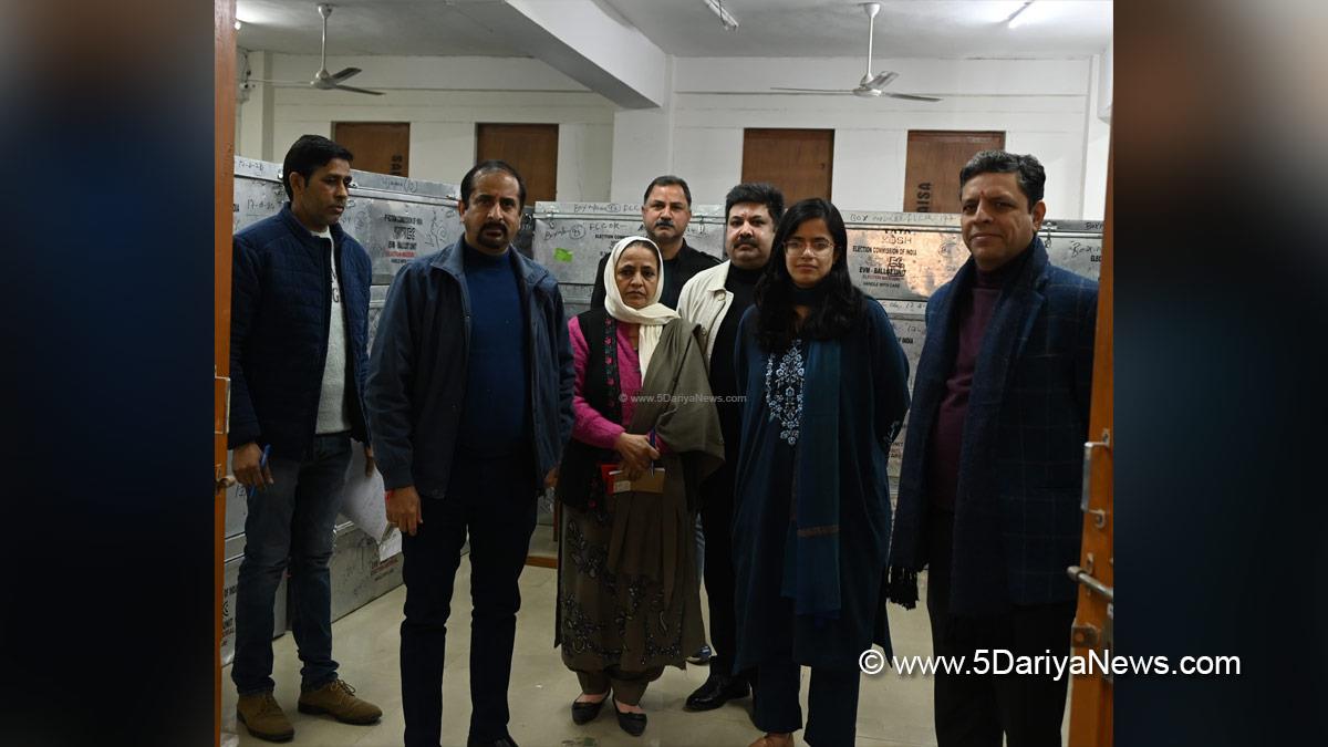 Ayushi Sudan, Samba, Deputy Commissioner Samba, Kashmir, Jammu And Kashmir, Jammu, District Administration Samba, Sanjeev Verma, Chief Electoral Officer, CEO